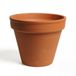 Pot de fleur, terre cuite, Ø 17 cm