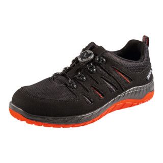 ELTEN MADDOX BOA black-red Low ESD S3 Safety Shoes - Size 42