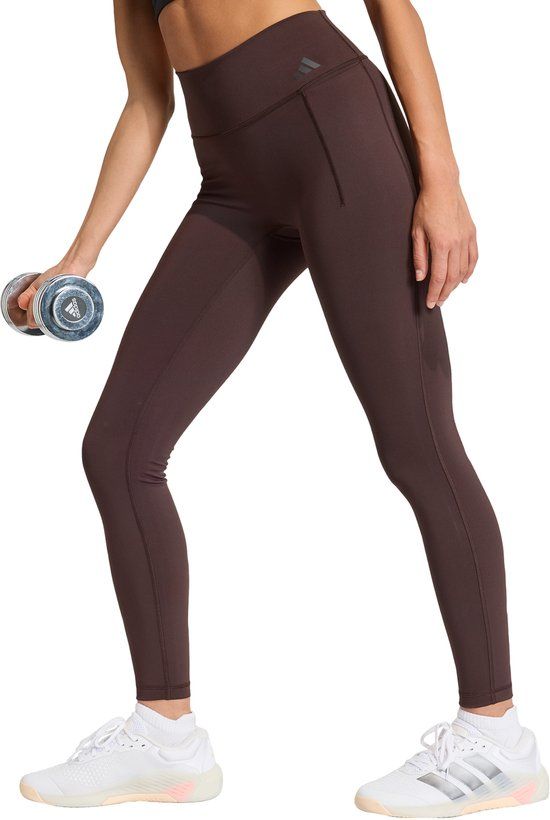 Adidas Performance Optime Lange Workoutlegging - Dames - Bruin - XL