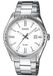 Casio MTP-1302PD-7A1VEF Unisex Polshorloge - 39 mm - Zilverkleurig/Wit
