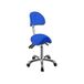 GIMA 45262 kruk Ergo, met rugleuning, blauw
