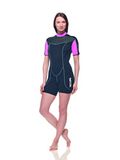Seac Sense Short, Wetsuit voor Dames voor Snorkelen en Onderwater, 2,5 mm Super Elastische Neopreen