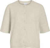 VILA VILIGA 2/4 O-NECK KNIT CARDIGAN - NOOS Dames Vest