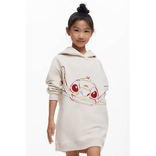 Desigual sweatjurk ecru