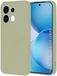 Techsuit Hoesje geschikt voor Oppo Reno16 Pro - Soft Flex Silicone Back Cover - Matcha
