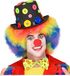 Finidi Hoge hoed clown met knopen