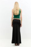 Mega Merchant GMBH Jupe longue basique maxi Noir L