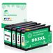 HP 953XL cartouches d'encre, set de 4 (noir/cyan/magenta/jaune)