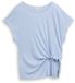 Tom Tailor - T-shirt avec détail bouton - Kentucky Blue - Taille XL