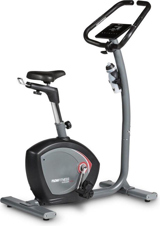 Flow Fitness Turner DHT750 Hometrainer - 21 programma's - 32 niveaus - Grijs