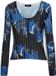 Desigual Vrouwentrui Nuuk Zwart/Blauw M