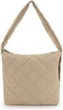 SEIDENFELT MANUFAKTUR Hetta Maxi Hobo Bag Soft Toffee Lichtbruin