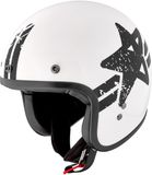 Peroz Jidre B2R Open-Face Helm - Wit