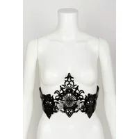 Fräulein Kink Rosso Underboob Harnas Clubwear Kinky Kleding Maat S