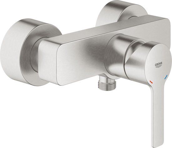 GROHE Lineare New Douchekraan - Mengkraan - Wandmontage - Supersteel