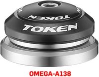 Token OMEGA Serie A - Geïntegreerde Stuurkop - 1-1/8" tot 1-3/8" - Premium Lagerringen