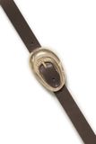 ICHI IACELINE BE Dames Riemen Coffee Bean Polyester