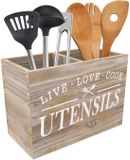Unyqoos Organisateur de cuisine en bois