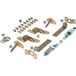 Häfele Ferrure d'abattant pour plateau pour tables à châssis avec coffre ouvert, 19 mm