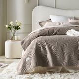 Room99 Luxe Velours Plaid 170x210cm - Voel Bruin