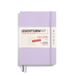 LEUCHTTURM1917 370620 Week- en notitieblok 2025, softcover, medium, A5, 18 maanden, 80 g, gelinieerd, paars