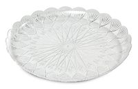 Guardini 15777 wegwerplijn 3 dienbladen Ø 27 cm Materiaal: Polystyreen, kleur transparant