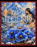 Blue Legend Meconopsis Encyclopedia Coloring Book