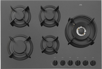 ETNA BKG60ZT - Matzwarte soft touch bedieningsknoppen