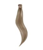Rapunzel of Sweden Queue de cheval Droite / À clip / Volume léger Brun Blond cendré Balayage B5.1/7.3 50 cm Extensions de cheveux