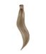 Rapunzel of Sweden Queue de cheval Droite / À clip / Volume léger Brun Blond cendré Balayage B5.1/7.3 50 cm Extensions de cheveux