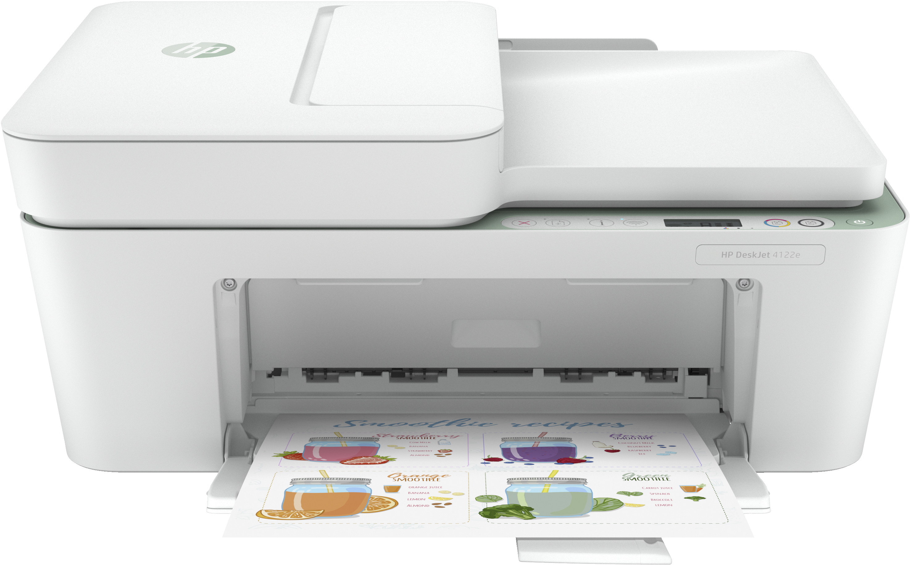 HP HP Deskjet 4122e All-in-One printer, Kleur, Printer voor Home, Printen, kopi&#235;ren, scannen, faxen via mobiel, HP+; Geschikt voor HP Instant Ink; Scan naar pdf