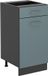 Vicco R-Line Keukenonderkast – 40 cm WB Marmer Blauw-grijs