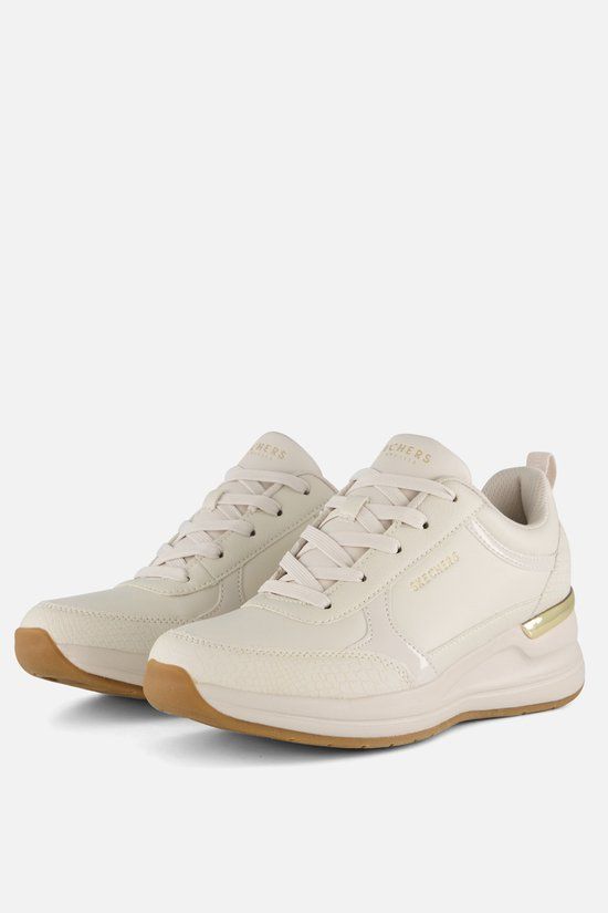 Skechers BILLION 2 - FINE SHINE Dames Sneakers - Wit