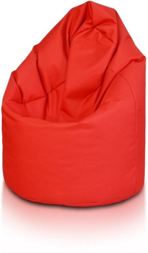 Viking Choice Zitzak fauteuil rood- loungestoel zitkussen relaxkussen