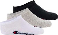 Champion Sokken Set van 3 Kinderen Schoenmaat 31-34 Zwart/Grijs/Wit