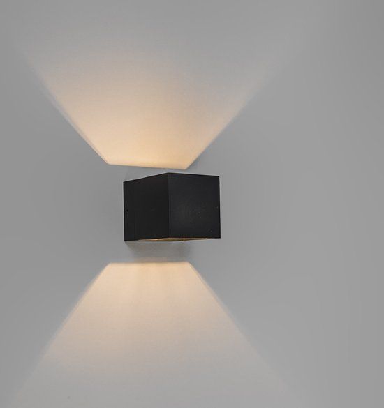 QAZQA Transfer - Smart Wandlamp - 2 Lichts - Zwart - G9 - Incl. Dimfunctie