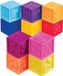 Merkloos Byou - One Two Squeeze Blocks - Zachte Blokken - 10 Stuks - Meerdere kleuren