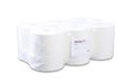 Semy Top ST-77121 Papier Handdoek Roll, Single Ply, TAD, 21 cm, diameter 19 cm, Wit (Pak van 6)