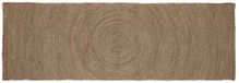 vidaXL Gebied Tapijt Grijs 80 x 250 cm Jute