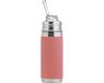 Pura Thermos Rietjesfles Free Flow 260 ml - Rose Sleeve