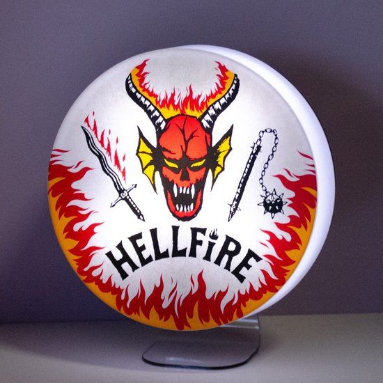 Paladone Stranger Things Hellfire Club Logo Light