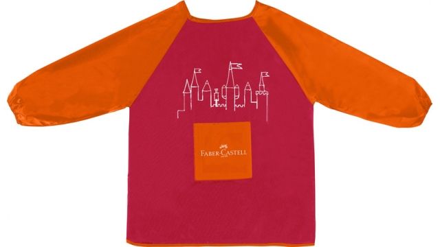Faber-Castell FC-201204 Verfschort Rood/oranje