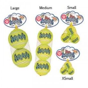 Kong Squeakair Balls voor de hond Large