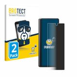 BROTECT - privacy screenprotector voor Samsung Galaxy Z Fold 2 5G - Folie Beschermfolie Blauwlichtfilter 2 Stuks