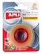 APLI 11166 tape transparant 19 mm x 33 m