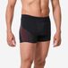 Boxer de bain pour hommes noir/rouge