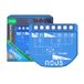 Nous Tasmota WiFi schakelmodule, 16 A, 2 kanalen met vermogensmeting/gordijnmodule 1 kanaal, ESP32, temperatuursensor, mat en MQTT, droogcontacten, compatibel met Alexa, Home Assistant, Google Home