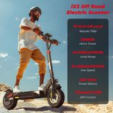 iScooter iX3 Elektrische Scooter 1000W 40km/u