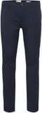 Solid Broek Frederic 7178603 Marineblazer Blauw Katoen Elastaan Slim Fit Mannen W36 X L32