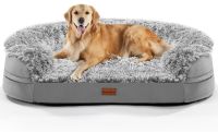 Gimars 9,5 cm verdikte orthopedische hondenbedden voor extra grote honden